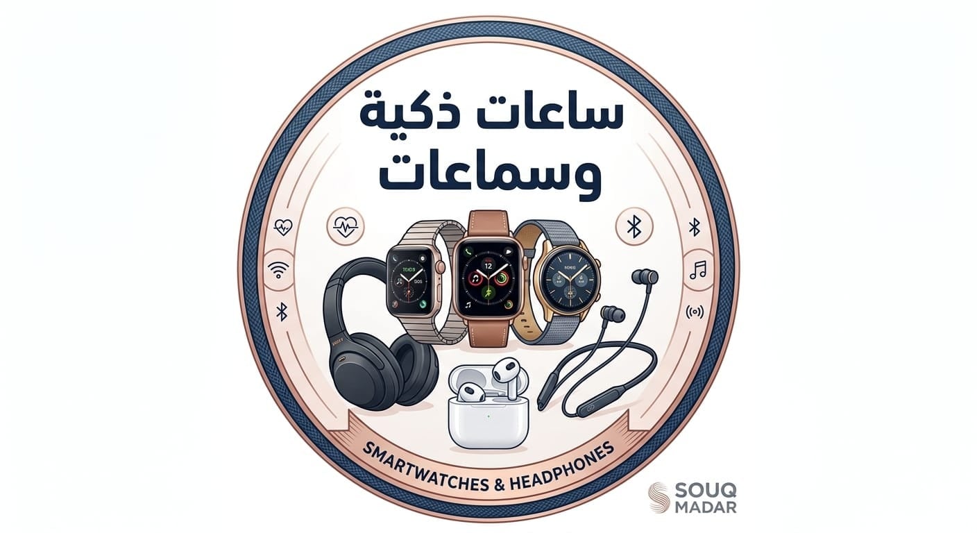 ساعات ذكية وسماعات
