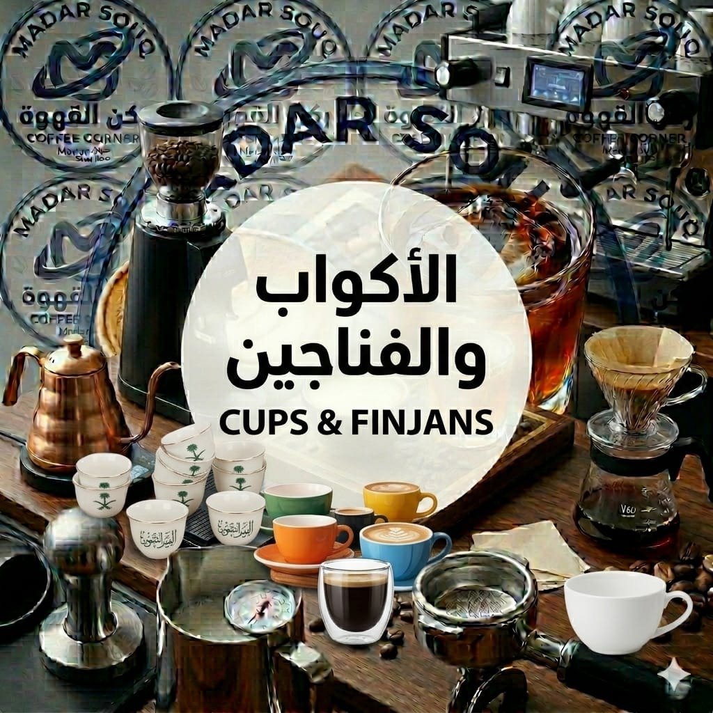 الأكواب والفناجين