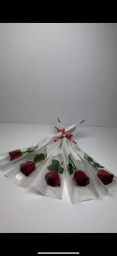توزيعات ورد طبيعي مفرد