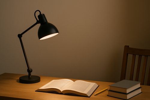 كيف تختار الإضاءة المناسبة للدراسة؟ (دليل شامل للطلاب والأهالي)