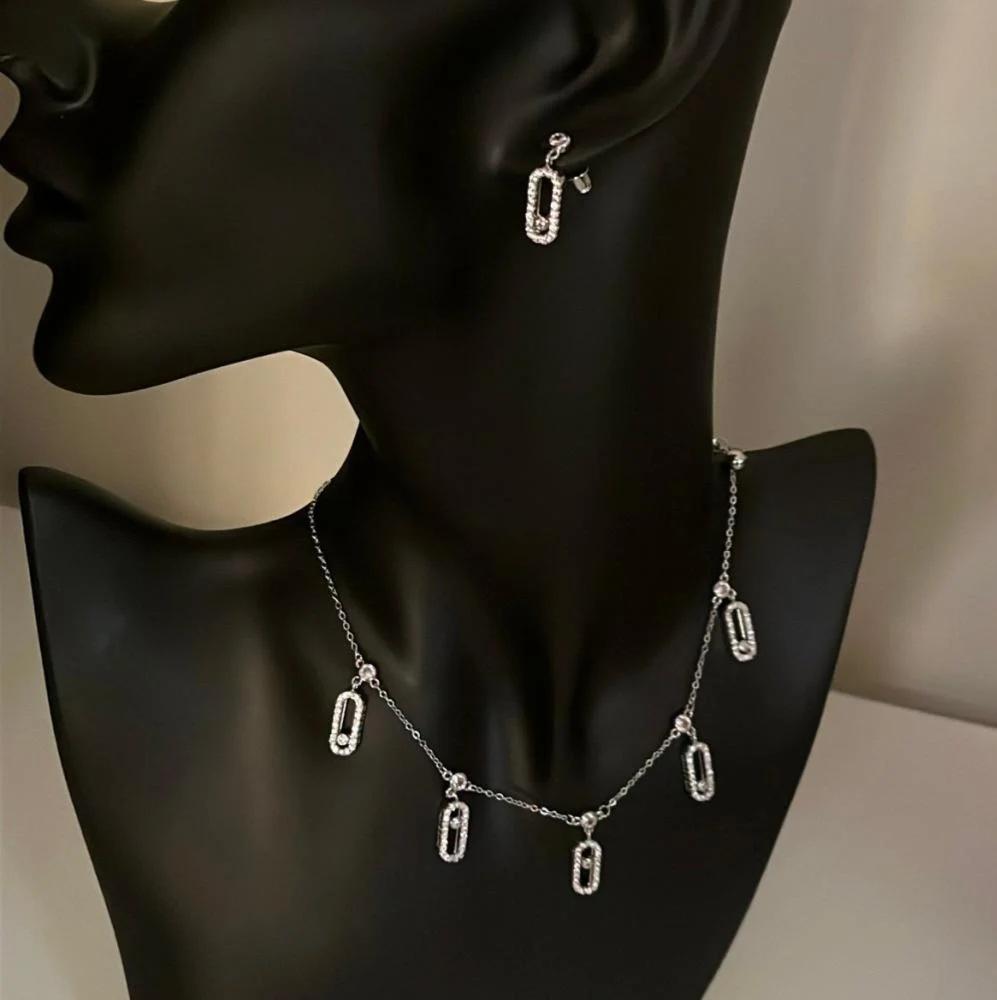 طقم حلم العروس سلسال و حلق