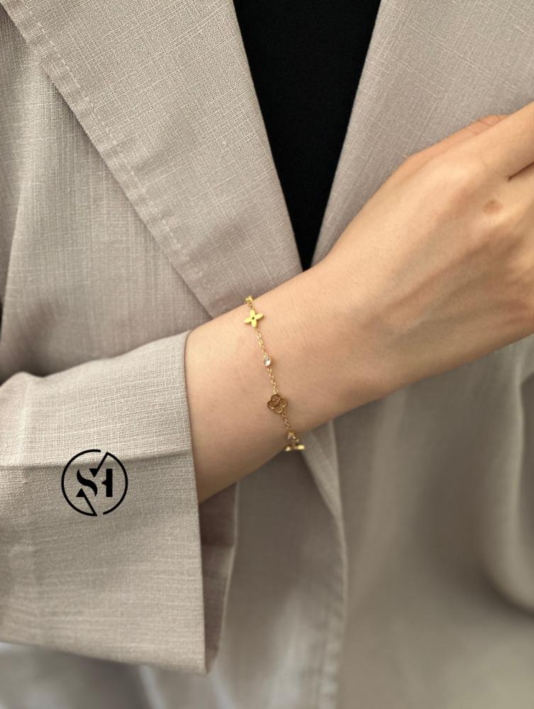 اسوارة لويس فيتون ذهبي