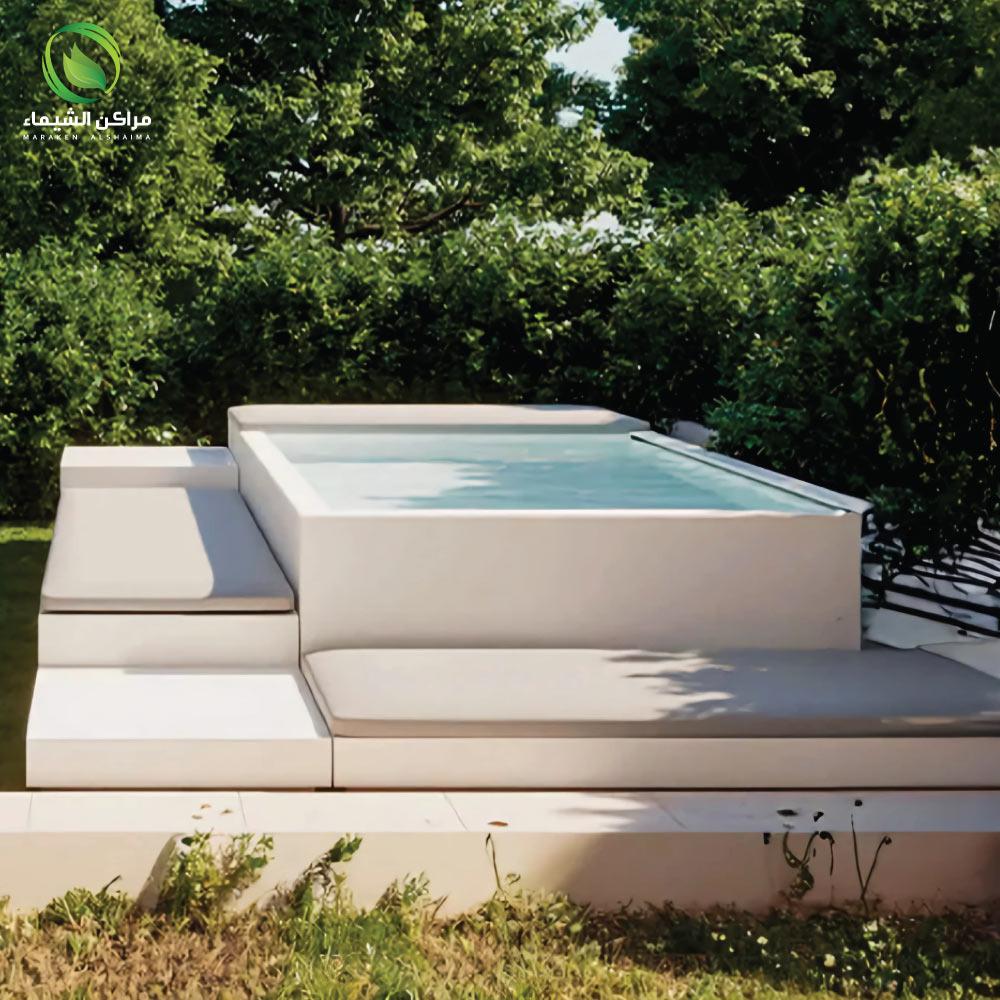 افضل مسبح اطفال كبير فيبر جلاس بسعر المصنع