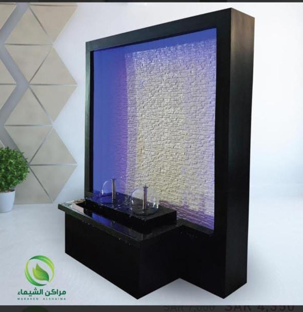 شلالات منزلية للبيع حراج للحوش والسطح من تنفيذ مصنع مراكن الشيماء للنوافير والشلالات الكبيرة ومتوسطة الحجم الجاهزة فايبر جلاس