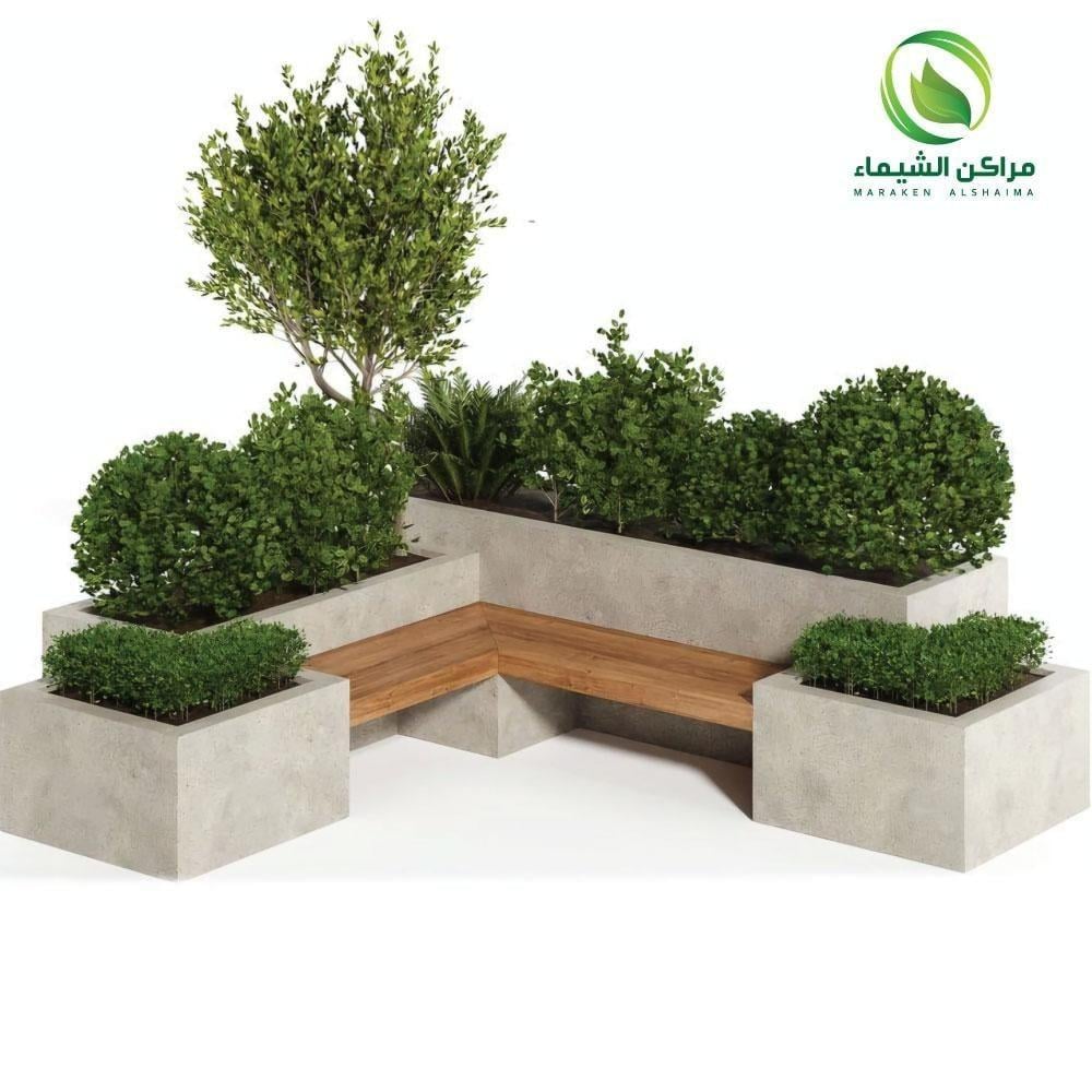 افكار أنواع النباتات المناسبة لزراعة الأحواض في جدة - مصنع مراكن الشيماء لتوريد احواض ومراكن الزرع الفيبر جلاس الجاهزة