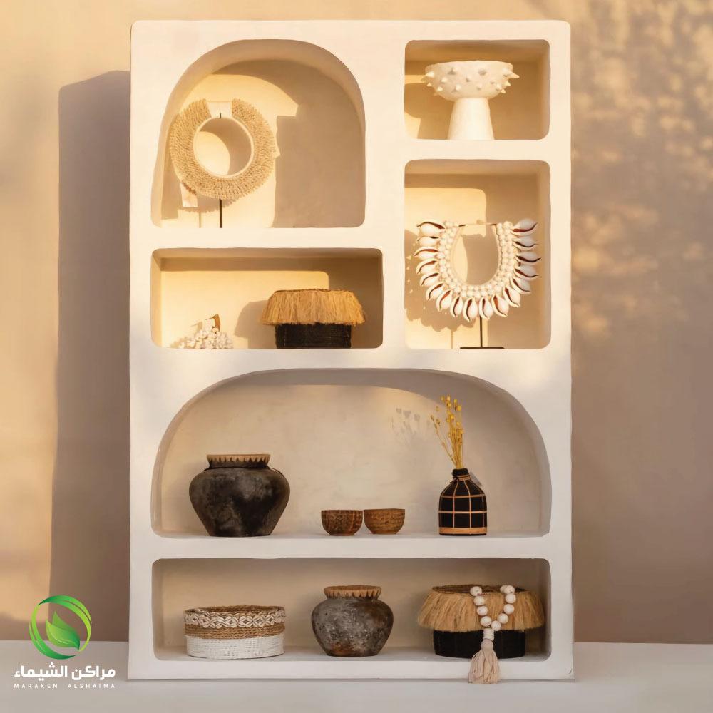 جداريات وجلسات ديكور داخلي بارتشن الفيبر جلاس - مصنع مراكن الشيماء