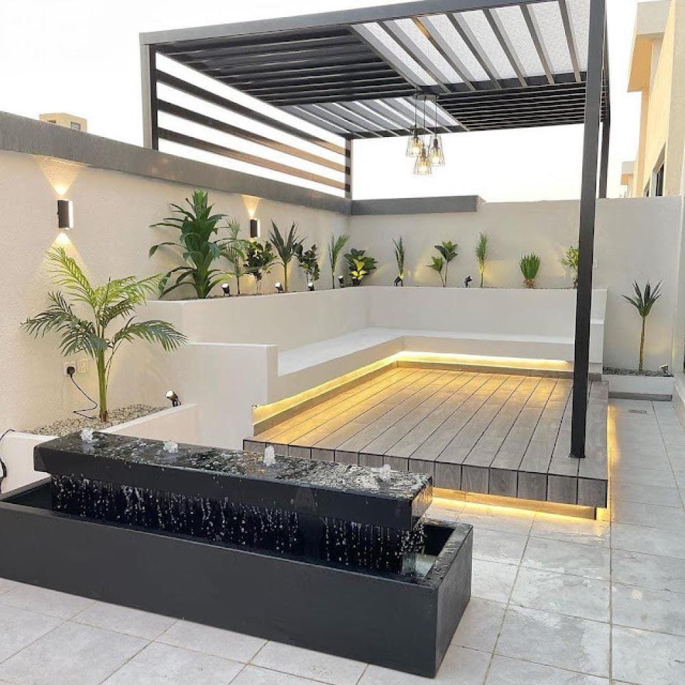 بيع شلالات مياه جاهزة