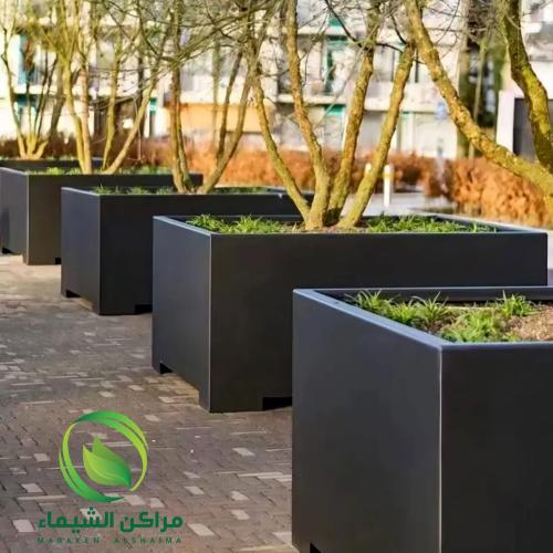 مشاتل مدينة العلا احواض ومراكن زرع فيبر وشلالات ونوافير وجلسات ومسابح وجداريات بسعر الجملة- الشلالات والنوافير
