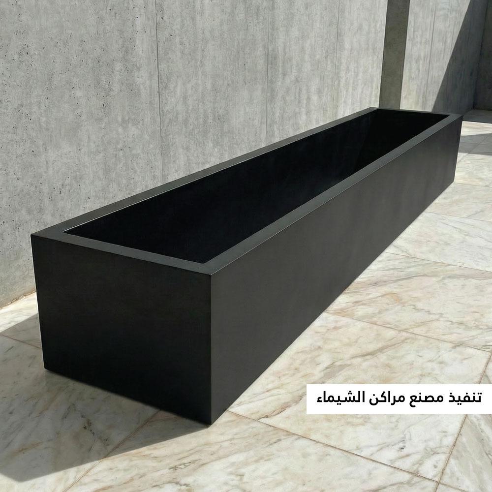 أحواض زرع بالرياض | افضل مصنع فايبر الاحواض الكبيرة | مراكن الشيماء