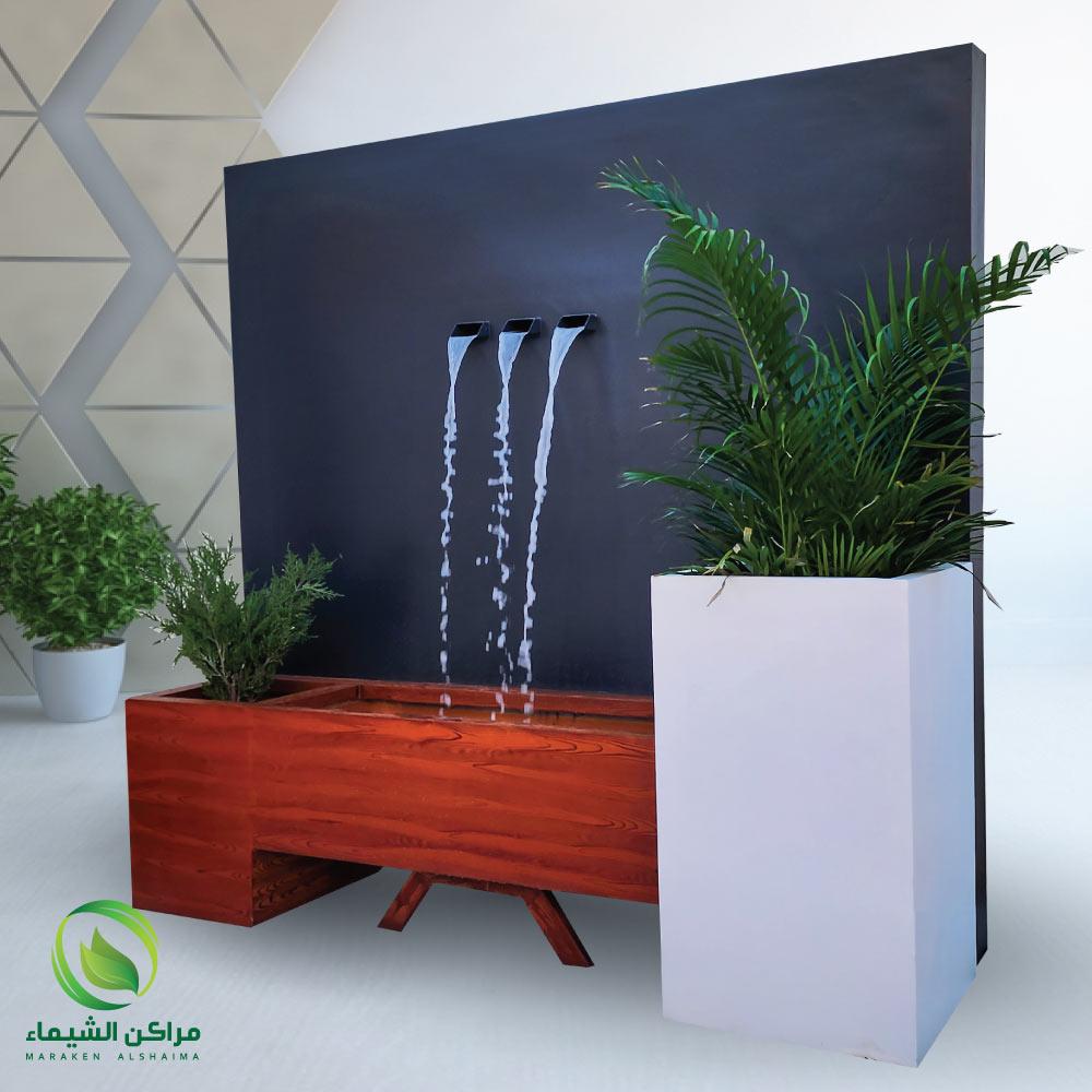 افكار تنسيق حدائق المجمعة احواض ومراكن زرع فيبر وشلالات ونوافير وجلسات جاهزة جاهزة مصنع مراكن الشيماء- فيبر وشلالات ونوافير في تنسيق الحدائق