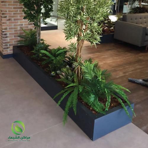 افكار تنسيق حدائق بلجرشي احواض ومراكن زرع فيبر وشلالات ونوافير وجلسات جاهزة جاهزة مصنع مراكن الشيماء- الأحواض والمراكن الزراعية فيبر