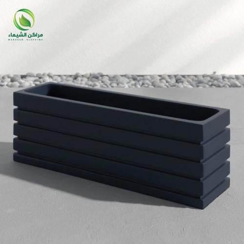حوض زراعي كبير 2م فيبر مجسم متدرج