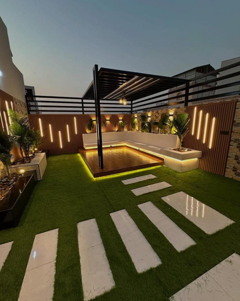 تنسيق حدائق مدينة العلا احواض زرع جاهزة كبيرة متحركة بسعر المصنع