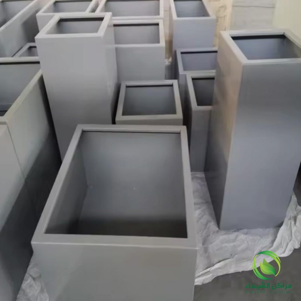 افكار احواض زرع مستطيلة فيبر جلاس - الرياض بسعر الجملة مصنع مراكن الشيماء