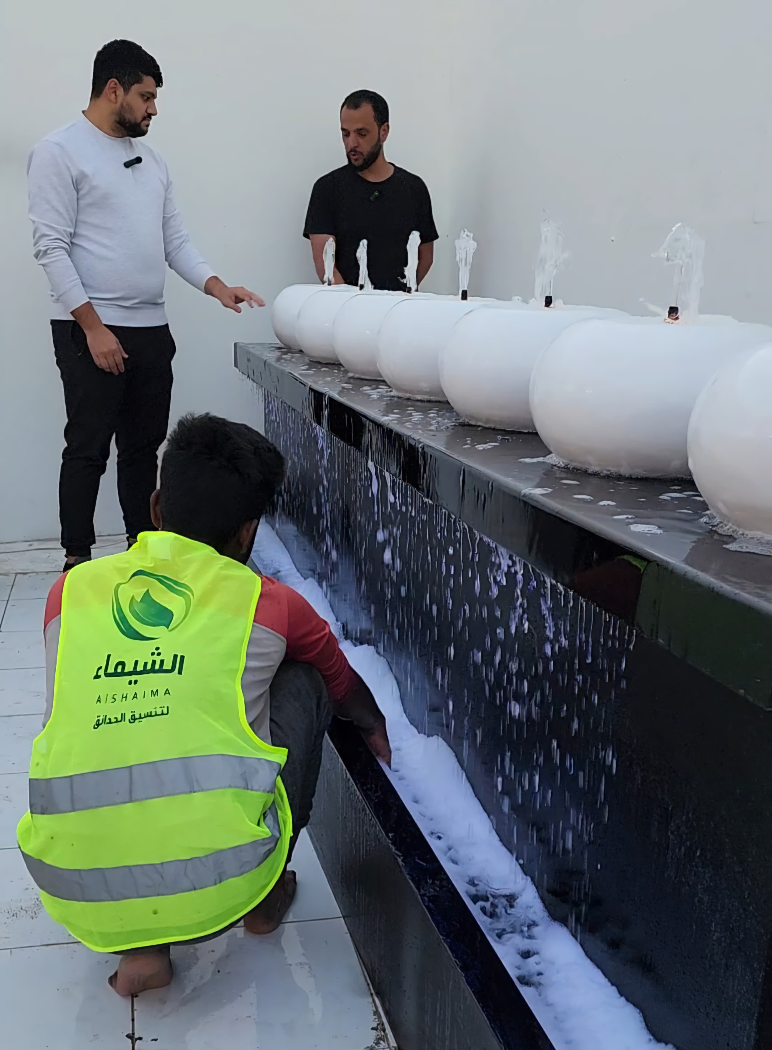 افكار تنسيق حدائق مدينة الرياض حي اليرموك مصنع مراكن الشيماء للفيبر جلاس- خطوات تصميم تنسيق الحدائق