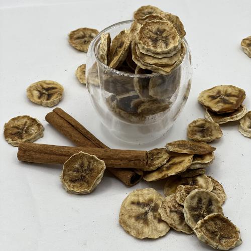 موز مجفف مقرمش بالقرفة Dried Banana with cinnamon