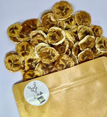 موز مجفف مقرمش بالقرفة Dried Banana with cinnamon