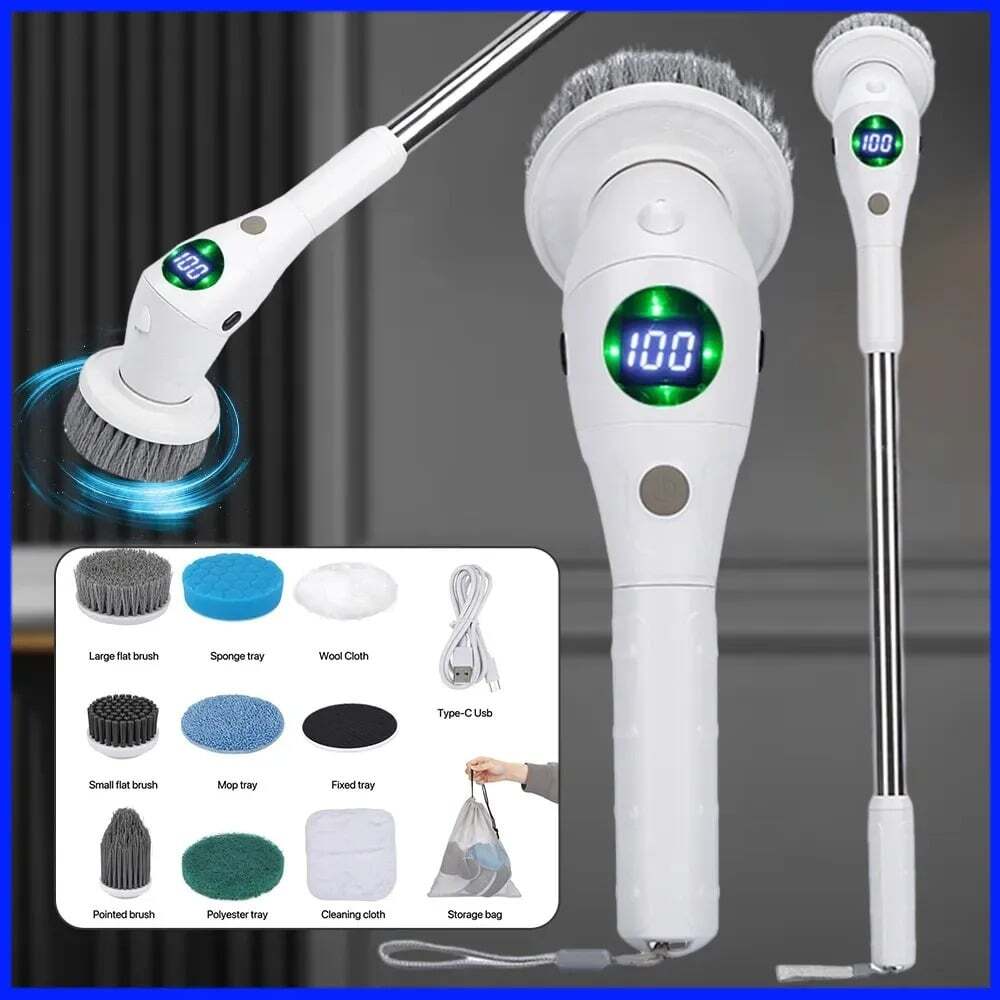 فرشاة تنظيف كهربائية 8*1