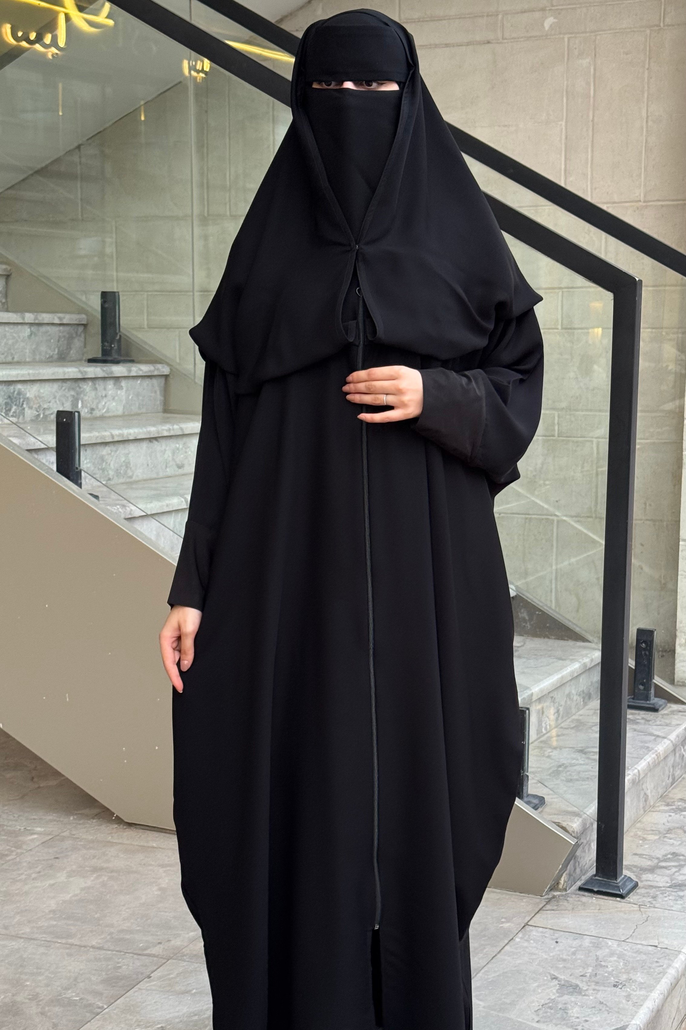 عباية ثنين في واحد سحاب