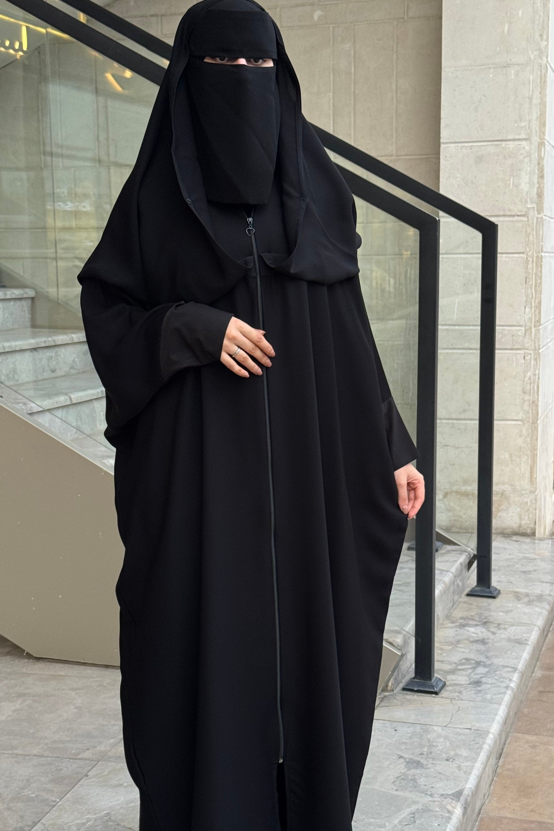 عباية ثنين في واحد سحاب