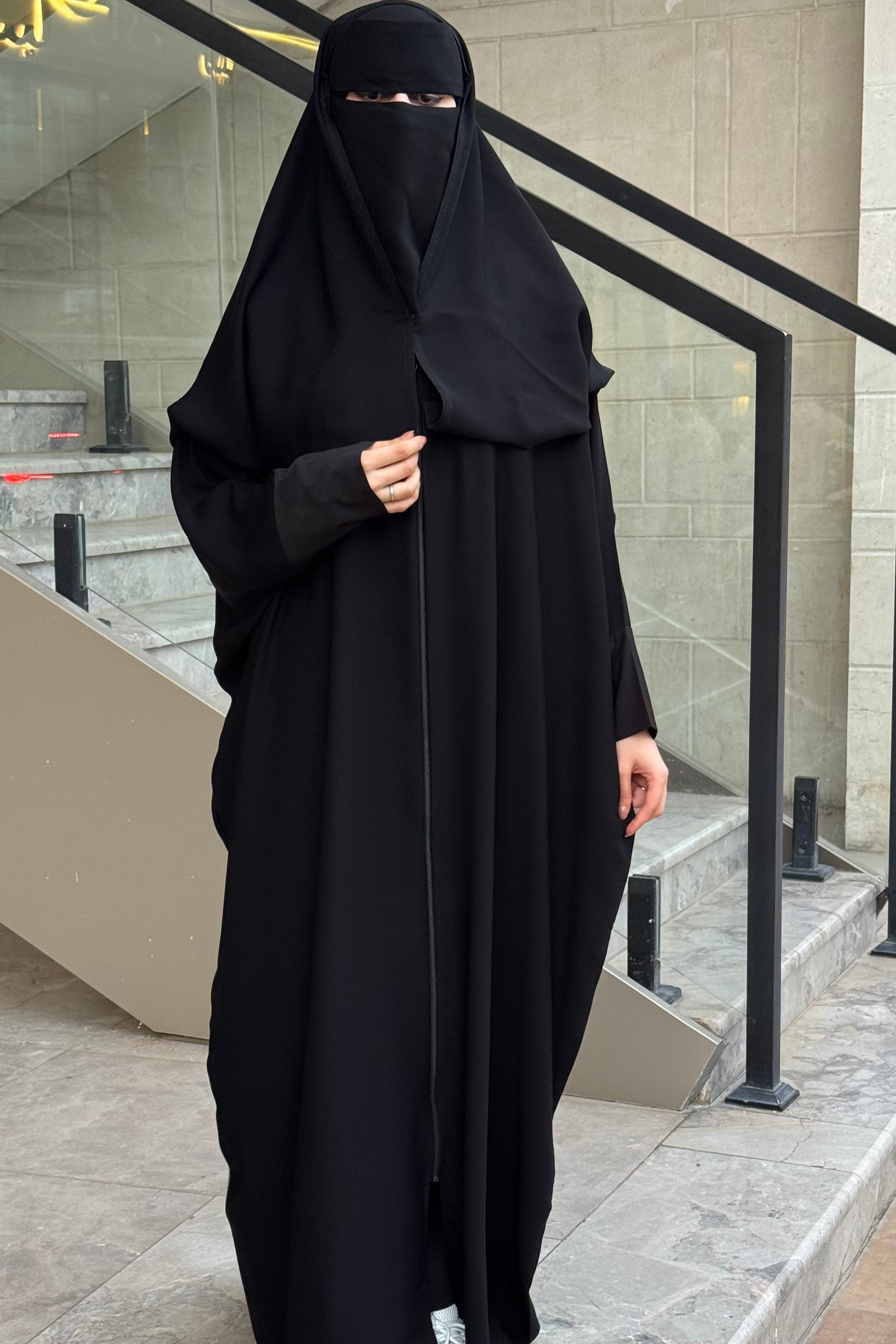 عباية ثنين في واحد سحاب