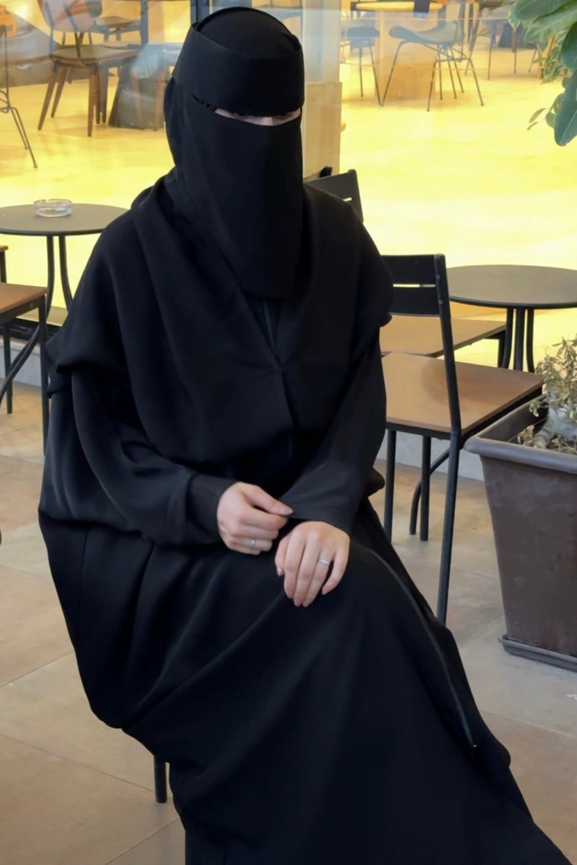 عباية ثنين في واحد سحاب