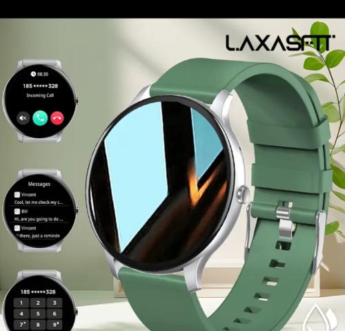 ساعة ذكية LAXASFIT – تصميم أنيق ومزايا متكاملة لمت...