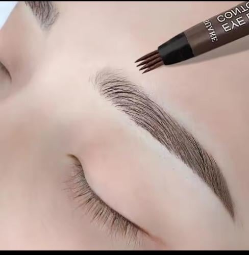قلم حواجب برأس شوكي – لمظهر طبيعي ودقيق