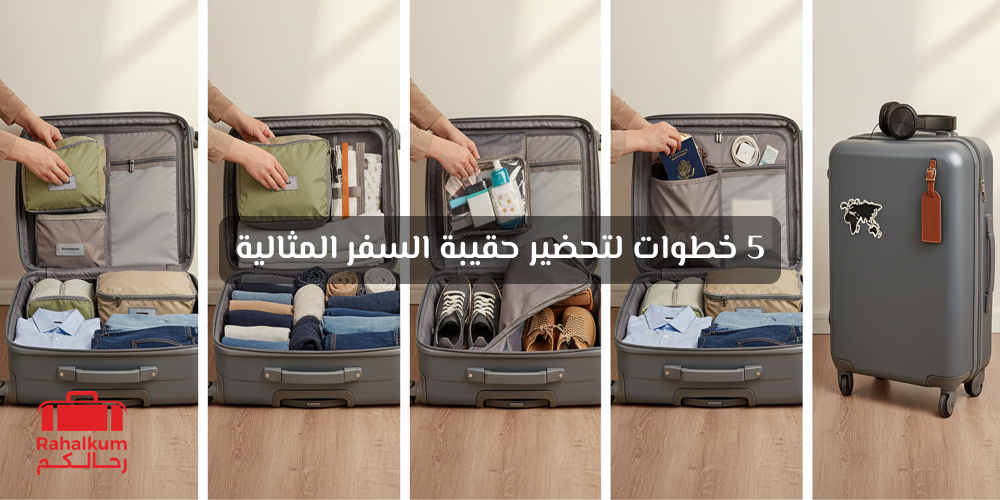 تحضير حقيبة السفر