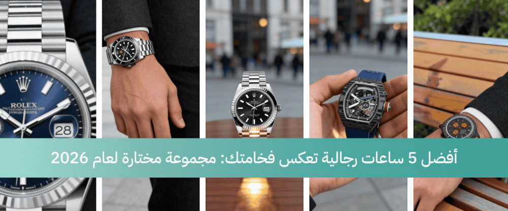 أفضل 5 ساعات رجالية