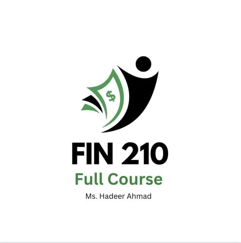 ‏FIN 210 | Full Course