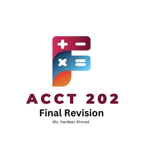 Acct 202 | Final Revision