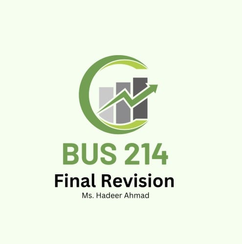 BUS 214 | Final Revision
