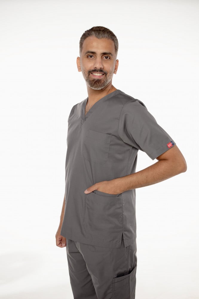 سكراب إزاري المميز رمادي للرجال CVC700