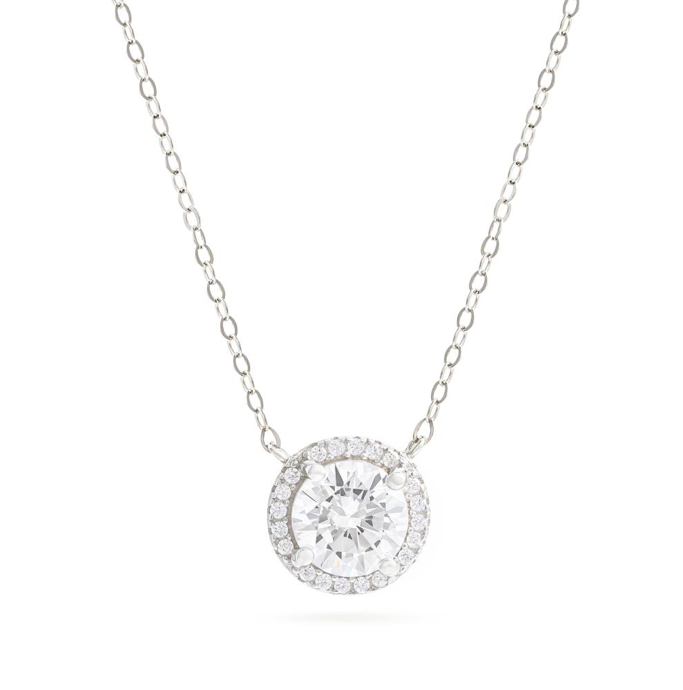 سلسال  الكرة الالماسية من الفضة 925 الخالص