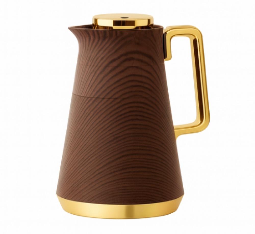 ترمس الشاي الخشبي من الأسطورة فخامة للضيافة