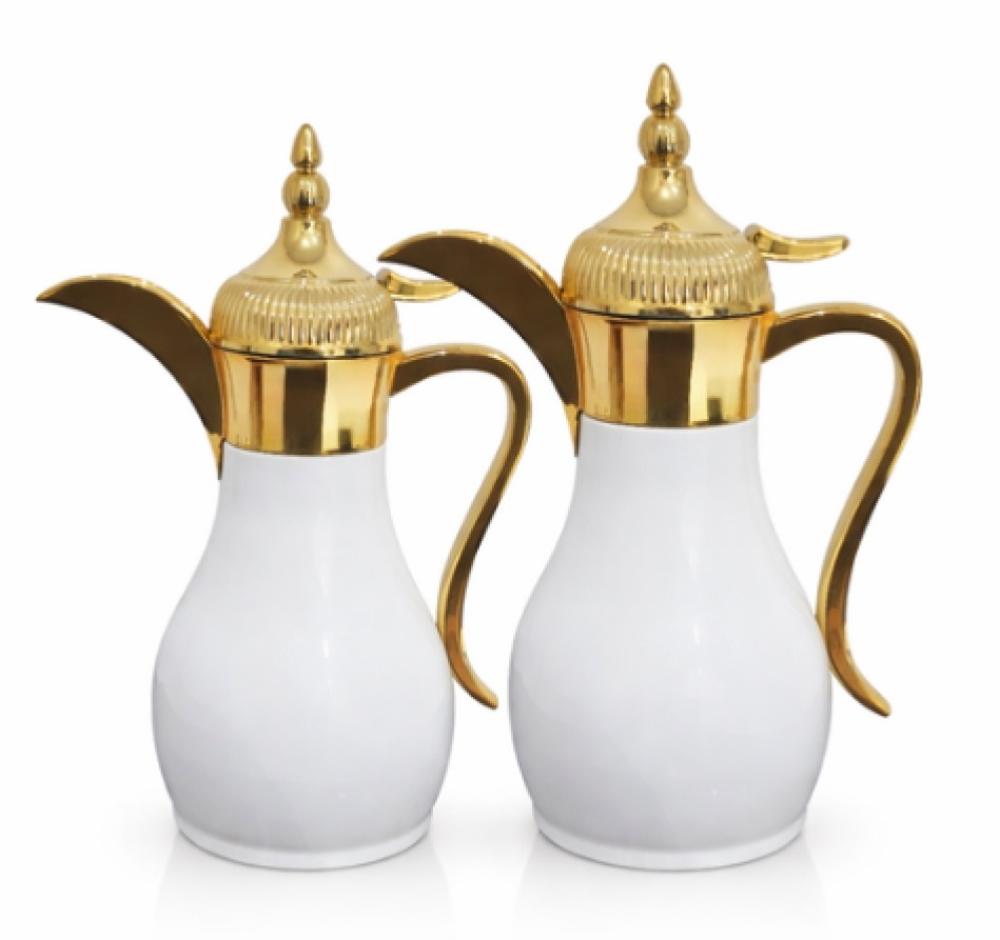 طقم ترامس قهوة عربية من رويال كاميل فخامة الضيافة السعودية وحفظ مثالي