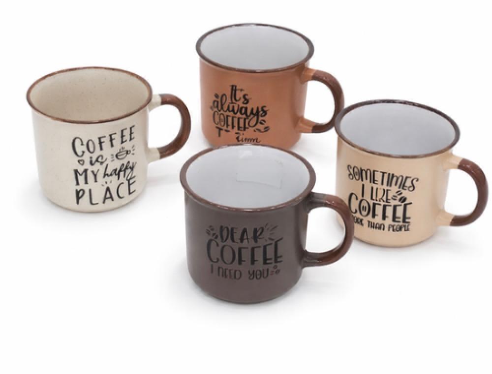 طقم أكواب سيراميك للشاي والقهوة ذوق أنيق يكمّل لحظاتك اليومية