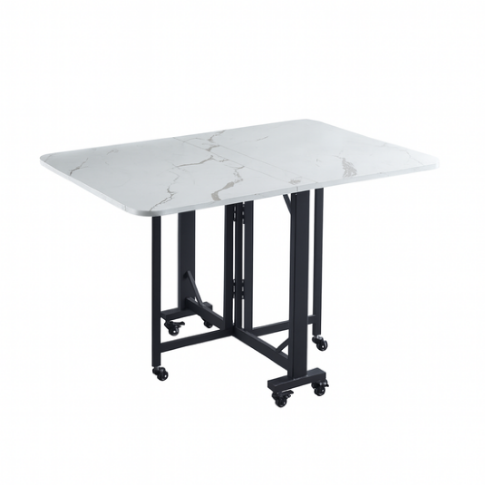 طاولة قابلة للطي بيضاء من اكسترا – الحل الذكي للمساحات الصغيرة وتنظيم