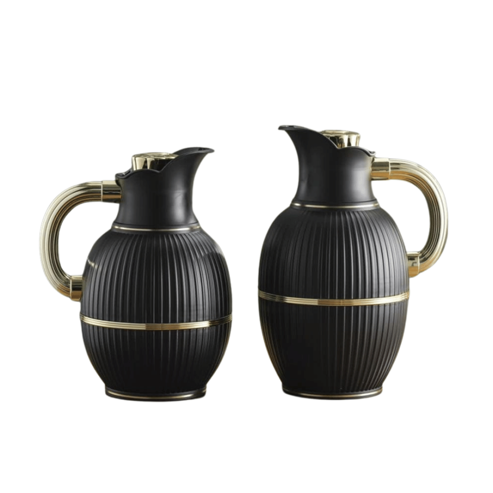 طقم ترامس Petros الأسود و الذهبي اختيارك المثالي لضيافة راقية