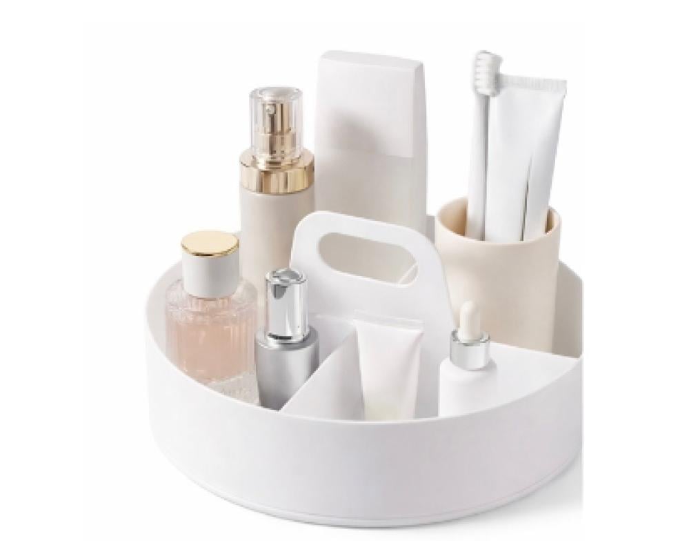 منظم مستحضرات التجميل الاختراع الذكي لترتيب الطاولة من الفوضى