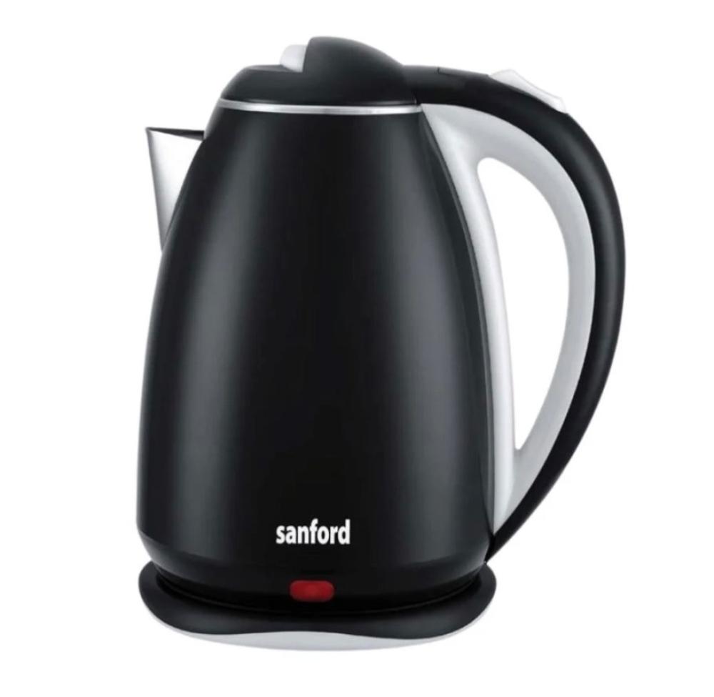 غلاية ماء Sanford بقوة 1500 واط وسعة 1.8 لتر أداء سريع وتسخين آمن لكل
