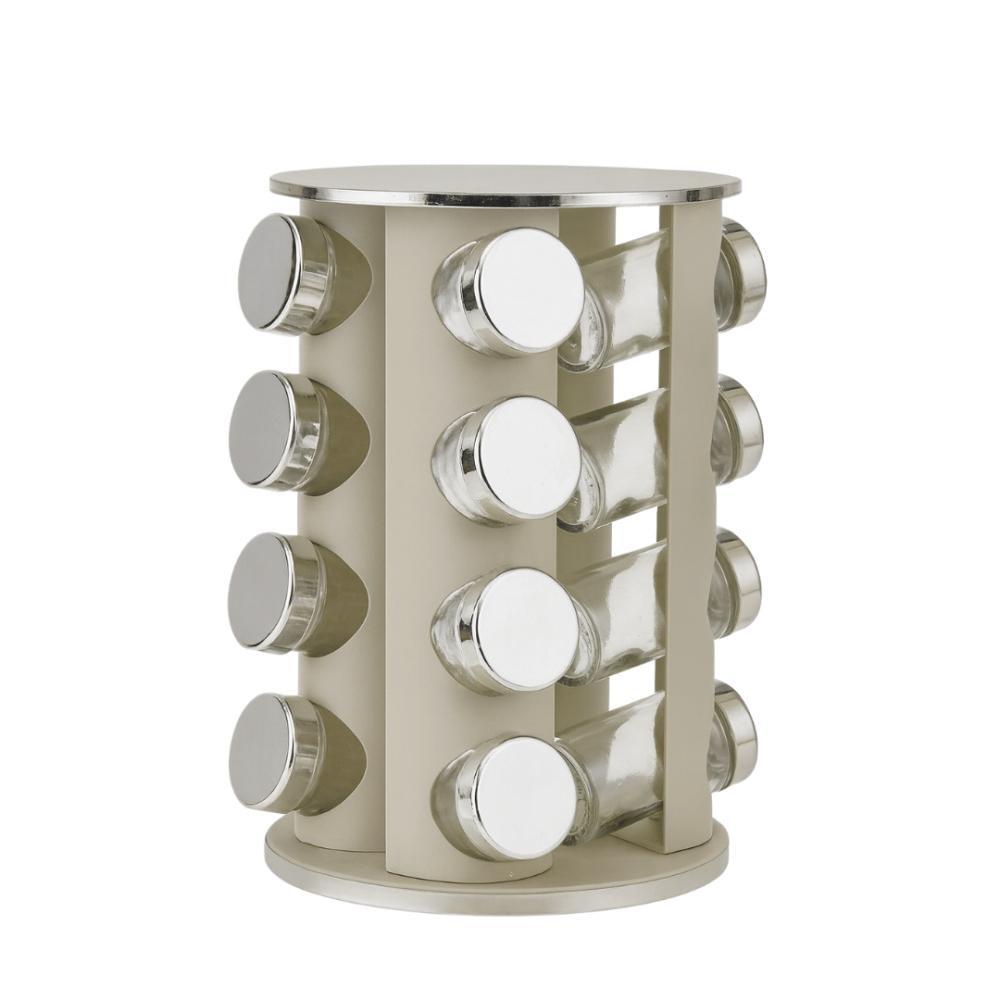منظم البهارات الدوّار ترتيب أنيق وسهل لكل مطبخ عصري