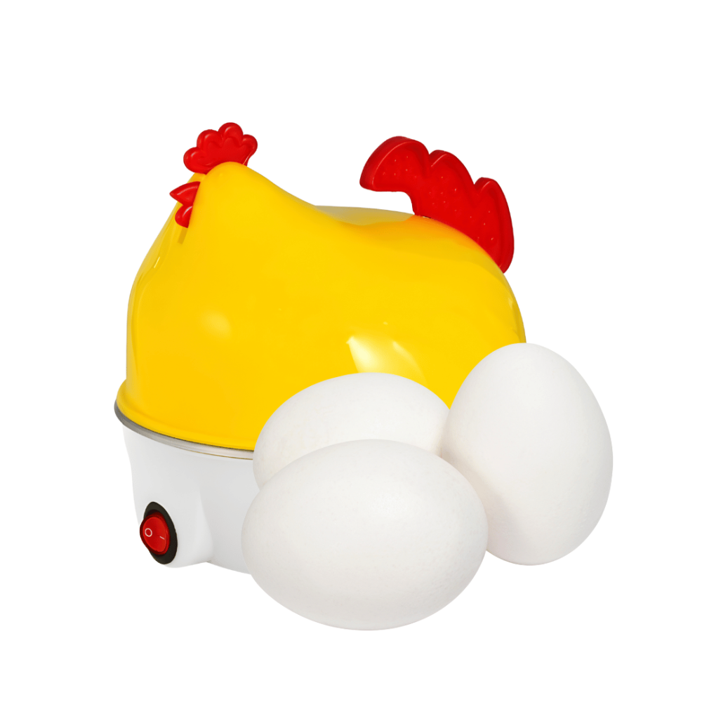 جهاز سلق البيض من KRAWN – 7 بيضات في دقائق وبشكل دجاجة يفتح النفس