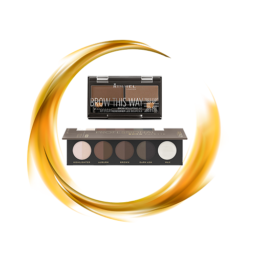 Eyebrow gel & powder