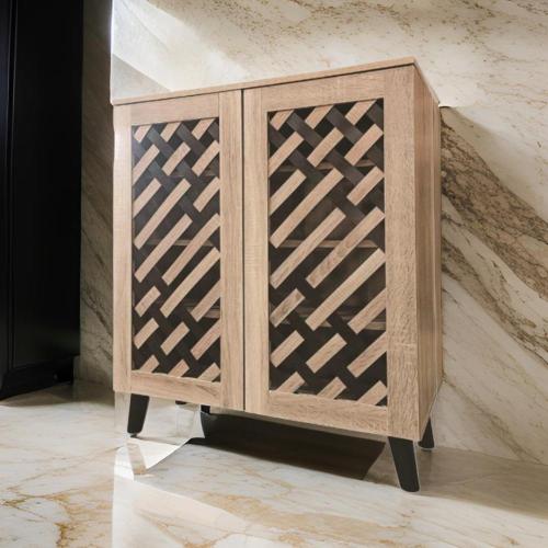 دولاب أحذية متعدد الأغراض 2 باب 80x34x91سم