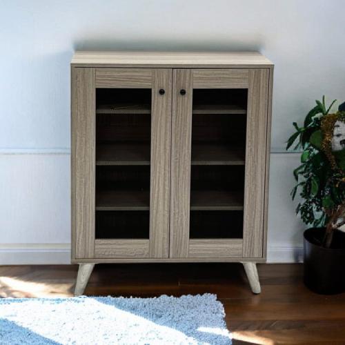 دولاب أحذية متعدد الأغراض 2 باب 100x35x80سم