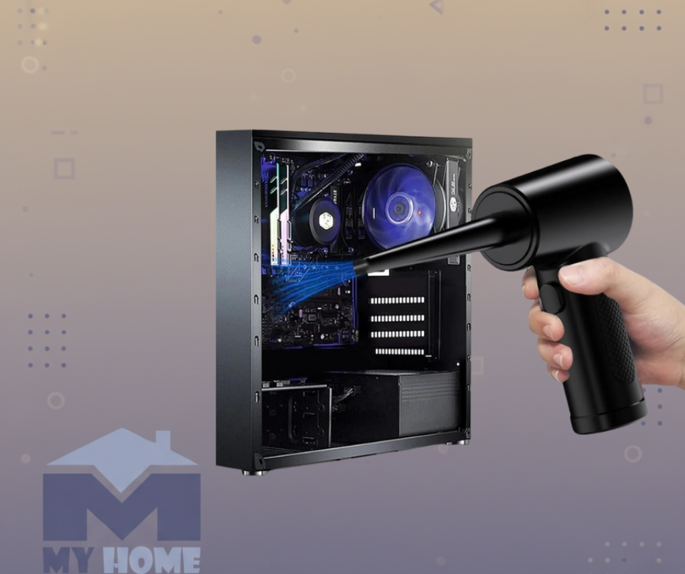 منفضة هواء محمولة للوحة مفاتيح الكمبيوتر