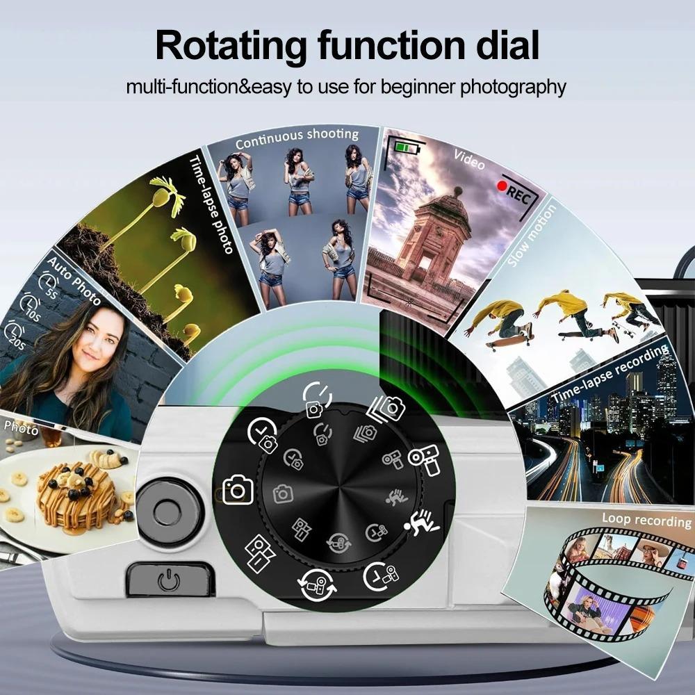 كاميرا تصوير رقمية مدمجة بدقة 4K