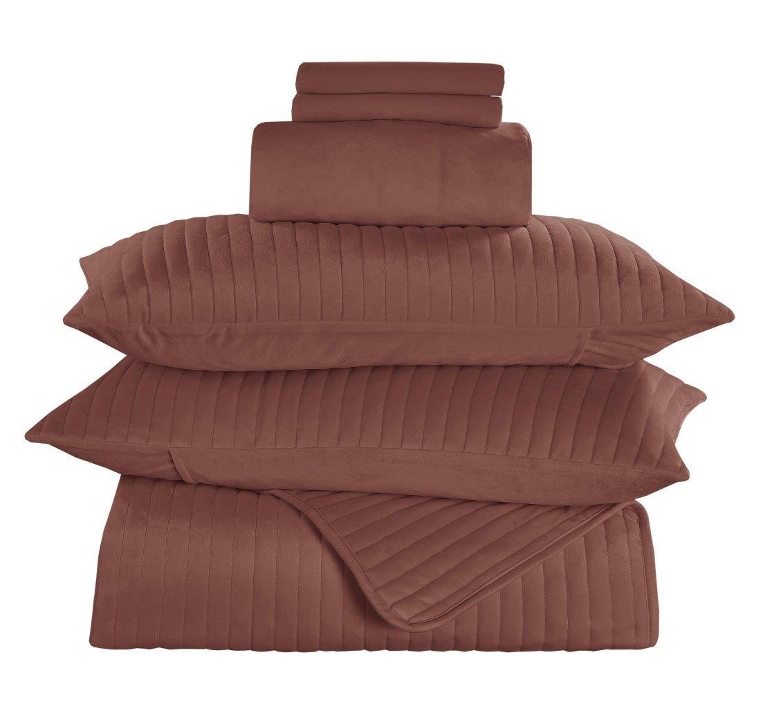 مفرش نفر شتوي مضغوط كانون - 4 قطع